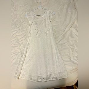 She + Sky White Dress